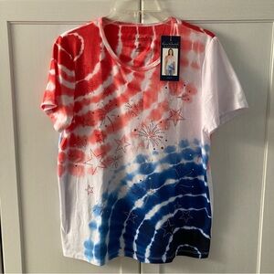 NWT Patriotic July 4th Tee